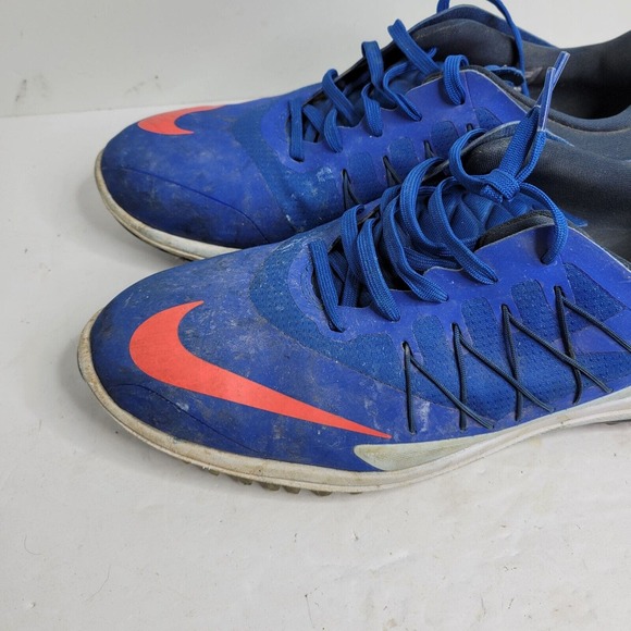 Nike Golf Lunar Control Vapor Blue Solar Red Shoes 849971-401 Sz 10 US Men's - Picture 6 of 16